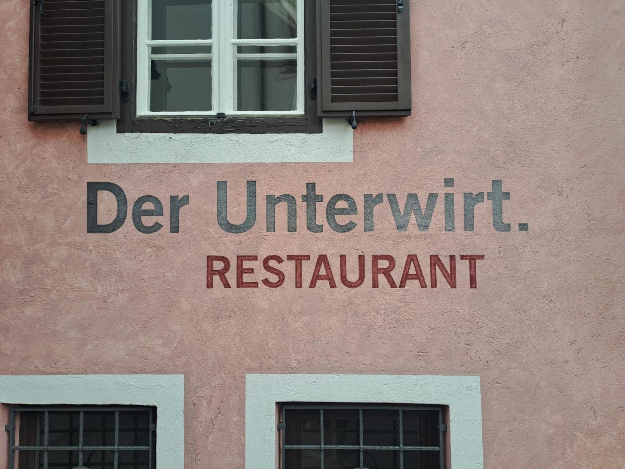 Der Unterwirt Guesthouse And Restaurant Chiusa Exterior foto